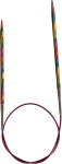Knitpro Symfonie ringikujulised kudumisvardad, 40 cm x 2,5 mm, mitmev&auml;rvilised
