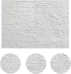 Lwygg 8x6ft valge telliskiviseina taust vin&uuml;&uuml;ltaust kontoritaust telliskiviseina taust fotostuudio puidust laua taust s&uuml;nnip&auml;evapeo taust kodukaunistus Cp-313-0806