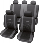 Petex universaalsed auto istmekatted, t&auml;iskomplekt, 17-osaline, exclusive grey eco class sab 1 vario plus s&uuml;steemiga