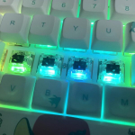 Draoza Gateron G Yellow Pro 3.0 3-pin l&uuml;liti eelnevalt m&auml;&auml;ritud Rgb kollane punane pruun Mx mehaanilisele klaviatuurile (108 t&uuml;kki 3 Pin pruun)