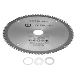 Broco ketassaetera puidule 210 mm 80 hammast puurava l&auml;bim&otilde;&otilde;t 30 mm ketassaetera 3 o-r&otilde;ngaga
