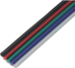 Rgbw rgb+w pikenduskaabli juhe 50 m; pikenduskaabel 5 soont