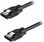 Startech.com 0,6 m &uuml;mmargune 6 Gbps Sata andmekaabel lukustuva pistikuga Latching Sata k&otilde;vaketta toitekaabel