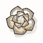Unikaalse disainiga pross, flower crystal