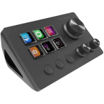Kontrollpanel Kompakt - Mars Gaming - MSD-Two - 6 Ber&oslash;ringsskjerm LCD - 3 Multifunksjonelle Hjul - Svart