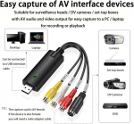 Video haaraja, vhs isedigitaliseerimine, vhs-i usb-video haaraja salvestuspulk, vhs-i digiteerimine, videote redigeerimine mis tahes analoogallikast, sealhulgas vcr dvd, windows 10/8/7/xp/mac