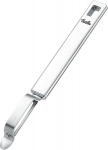 Fissler Original Profi Collection roostevabast terasest pendlkoorija parema- ja vasakuk&auml;elistele, puu- ja k&ouml;&ouml;giviljade koorija, esmaklassiline k&ouml;&ouml;giabiline