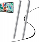 2 tk Galaxy Tab S7 Fe S Pen asenduspliiats Samsung Galaxy Tab S7, Tab S7 Fe Sm-t730, Sm-t733, Sm-t736b jaoks (mystical Silver)