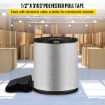 Vevor 1200lb pol&uuml;esterist t&otilde;mbamisn&ouml;&ouml;r 1000 jardi x 1/2" lame lint juhtmete ja kaablitorude t&ouml;&ouml;deks, erinevate funktsioonidega lame k&ouml;is t&otilde;mbamiseks/laadimiseks/pakkimiseks igasuguse ilmaga
