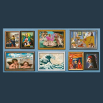 Uft Puzzle 9000 Classic Art Collection pusle