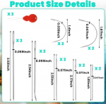 &Otilde;mblusn&otilde;elad, 14-osaline nahast n&otilde;elte komplekt, kaardus &otilde;mblusn&otilde;el, sadulniidi nahast n&otilde;elad koos 2 n&otilde;ela sisestajaga, naha &otilde;mblust&ouml;&ouml;riist, parandusn&otilde;elad suure silmaga, n&otilde;ela ja niidi komplekt