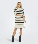 JDY naiste kleit 15328370*02, valge/tumehall, XS