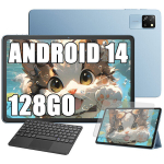 Tahvelarvuti Blackview Tab 60 WiFi 10.1" HD+ IPS Android 14 WiFi 6,Bluetooth 5.3,12GB+128GB/SD 1 TB 5100mAh WPS Sinine + K1