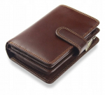 Naiste nahast rahakott Visconti MZ11 Pruun