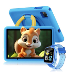 Tahvelarvuti Blackview Tab A6 Kids Android 14 10,1" HD+, 12 GB + 128 GB / SD 1 TB 5100 mAh Educativa, vanemlik juhtimine Sinine + Z10