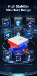 Bukefuno Moyu Aosu V7 Doubletrack Uv 4x4 magic cube magnetiline Moyu Aosu Wrm V7 112 magnetit, pusle 4x4x4 Doubletrack Uv Magic Cloth Stickerless Cube Speed