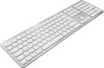 Macally Wkeyhubmb-fr laiendatud mac klaviatuur numbritega klahvistikuga, 2 usb porti ja prantsuse azerty paigutus, usb-a, alumiiniumist disain