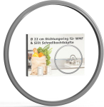 Ancable asendus tihendusr&otilde;ngas wmf-ile, 22 cm survekeedukannu silikoontihend wmf-ile ja silit 3l 4.5l 6.5l 8.5l, 6068559990 6068559997 tihendusr&otilde;ngas wmf survekeedukannu varuosad