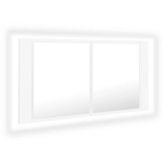 LED-peeglikapp, valge, 90 x 12 x 45 cm, akr&uuml;&uuml;l CFE9627320