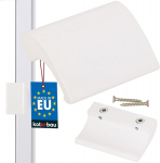 Kotarbau r&otilde;duukse k&auml;epide valge 9016 terrassiukse k&auml;epide De Luxe turvaline suitsetamisukse sulgemisk&auml;epide universaalne t&otilde;mbek&auml;epide alumiiniumist r&otilde;duk&auml;sipide