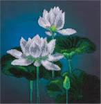 Panna Bn-5004 Tikandikomplekt, helmed, mitmev&auml;rviline, 27 x 27 cm