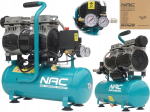 Nac &otilde;livaba kompressor 9l Ma-of-slh-09l-0.8 vaikne 73db(a)