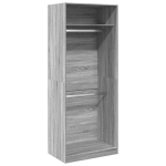 riidekapp, hall Sonoma tamm, 80x50x200 cm, tehispuit CFE408961