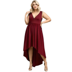 Naiste high-low &otilde;htukleit Saitdress, punane, 48