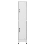 lukustatav hoiukapp 2 sektsiooniga 38 x 45 x 180 cm CFE762631