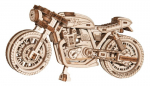 Puidust 3D linnakonstruktor mootorratta Cafe Racer, 85-osaline