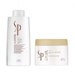 Wella Sp Luxe Oil Shampoo 1000ml + Mask 400ml
