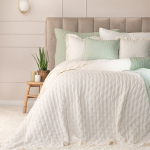 Dekoratiivne pleed Markizeta, 220x240 cm, kreemikarva