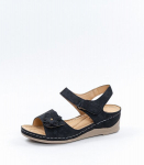 Naiste sandaalid 442506 03, must/beež