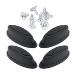Pagasi alumine k&uuml;lgmisjalg Kohvri jalad Pad Premium asendamine Stud Foot Pad Pagasi alumine Stud Stand k&otilde;igile kohvritele