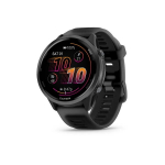 Garmin Forerunner&reg; 570 - 47mm, Slate Grey Aluminium with Translucent Black/Black Band