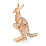 Little Story Wooden Model 3D Puzzle - K&auml;nguru