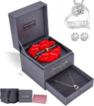 IMMORROSA Roos kinkekarbis koos ehtega &ndash; Emale