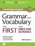 Grammar and Vocabulary for First and First for Schools: Book with answers and audio download, Grammar and Vocabulary for First and First for Schools: Book with answers and audio download