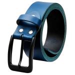 Meeste nahast v&ouml;&ouml; NEEDIVYOU, sinine musta pandlaga