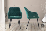 2 tk s&ouml;&ouml;gitoolide komplekt Shila Velvet, Žalia