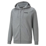 Meeste vabaajajakk PUMA ESS Small Logo Full-Zip FL Medium Gray Heather - 68677503, hall