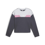 Puma t&uuml;drukute vabaajajakk POWER Crew FL G Galactic Gray - 68178769, hall