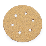 Lihvpaberketas velcro augugastatud, 6 auguga, P400 150MM 50 tk