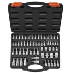 Torx-pesaga pistikute ja E-Torx pistikute komplekt, 60-osaline