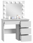 Kosmeetikalaud, Fluxar home, DR-1170, valge
