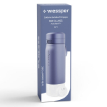 Wessper B2 Actitex 0.7l klaasist veefiltri pudel
