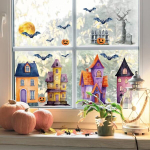 Aknakleebis, Halloweeni kummitused