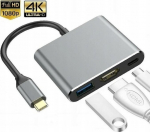 Platinet adapter Multimedia 3in1 (45984)