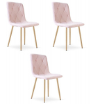 3-osaline toolikomplekt Leobert Libra, roosa