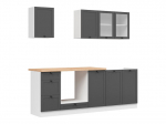 7-os osaline k&ouml;&ouml;gim&ouml;&ouml;blikomplekt BRW Junona Line, 220 cm, hall